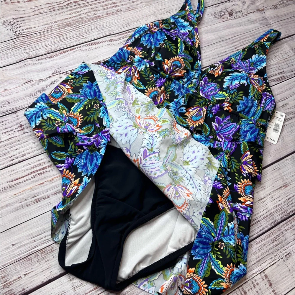 Swim Solutions One Piece Swim Dress